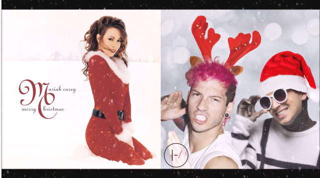 mariah-carey-twenty-one-pilots-christmas-mash-up