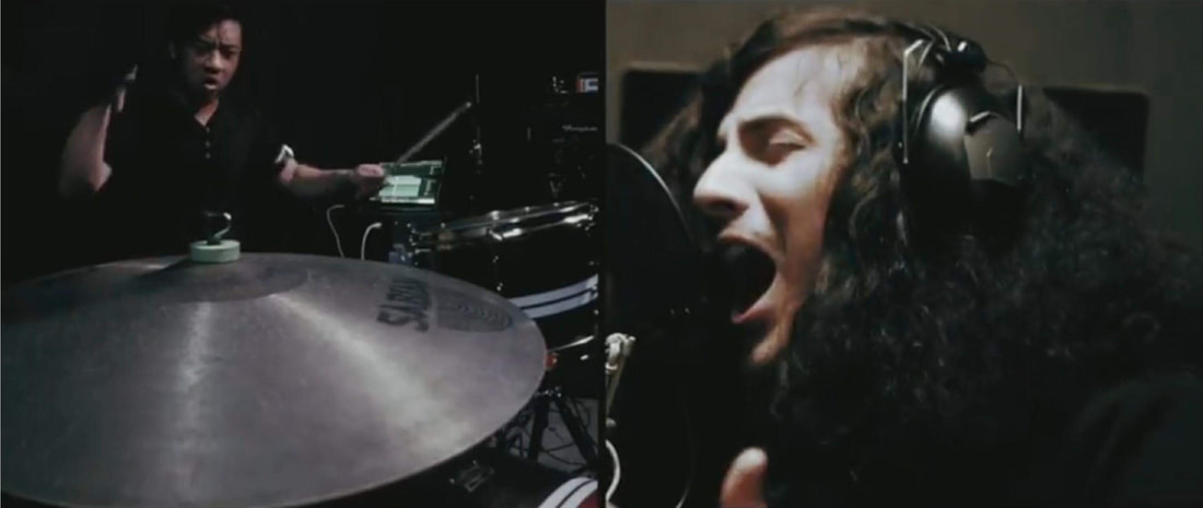 mel-torres-and-jacob-ortiz-from-asylus-cover-panic-at-the-discos-say-amen-saturday-night